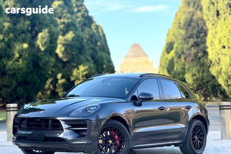 Grey 2021 Porsche Macan Wagon Gts