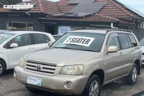 Gold 2003 Toyota Kluger Wagon Cvx (4X4)