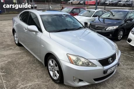 Silver 2008 Lexus IS250 Sedan Prestige
