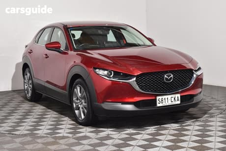 Red 2021 Mazda CX-30 Wagon G20 Evolve (Fwd)