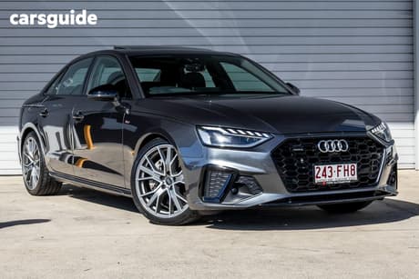 Grey 2020 Audi A4 Sedan 45 Tfsi Quattro S Line Mhev
