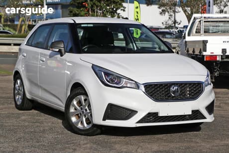 White 2022 MG MG3 Hatchback Core