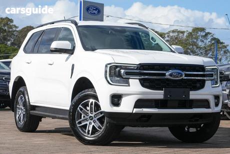 White 2025 Ford Everest Wagon Trend (4Wd)