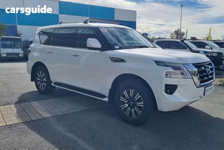White 2023 Nissan Patrol Wagon Ti (4X4)