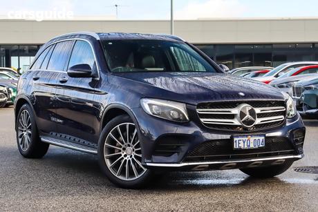 Blue 2015 Mercedes-Benz GLC250 Wagon 250