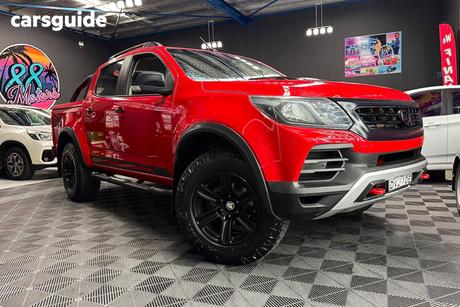 Red 2017 Holden Colorado Crew Cab Pickup Storm (4X4)