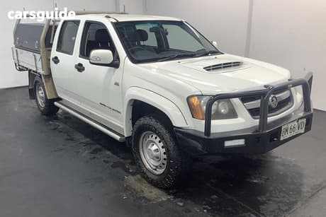 White 2011 Holden Colorado Space Cab Chassis Lx (4X4)