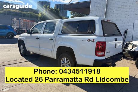 White 2021 Volkswagen Amarok Dual Cab Utility Tdi420 Core 4Motion
