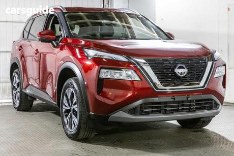 Red 2025 Nissan X-Trail Wagon St-L (4Wd)