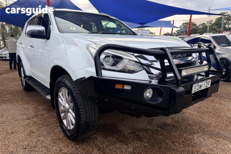 White 2018 Isuzu MU-X Wagon Ls-T (4X2)