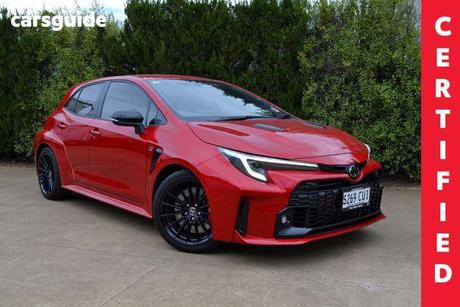 Red 2023 Toyota GR Corolla Hatchback Gts