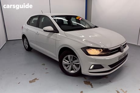 White 2019 Volkswagen Polo Hatchback 85 Tsi Comfortline