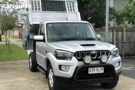 Silver 2021 Mahindra PIK-UP Cab Chassis S6+ 4X2 With Gpa Tray