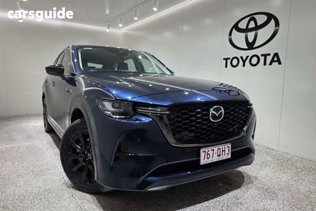 Blue 2025 Mazda CX-60 Wagon D50E Gt Vision Hybrid