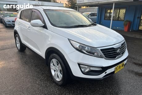 White 2013 Kia Sportage Wagon Si (Fwd)
