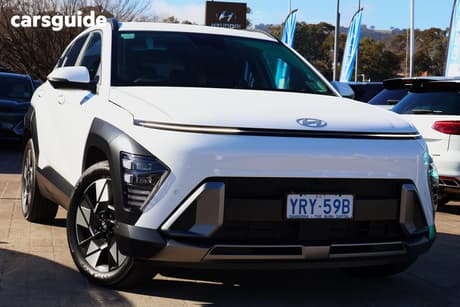 White 2025 Hyundai Kona Wagon Premium