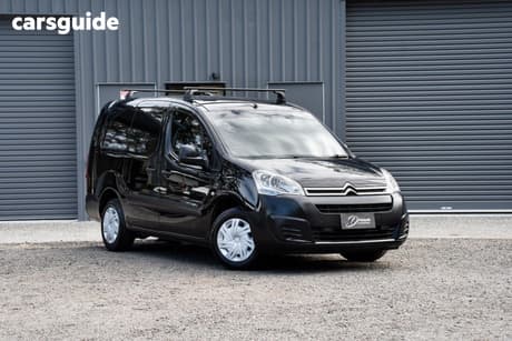 Black 2017 Citroen Berlingo Commercial B9C MY17 L2 BLUEHDI VAN 5DR ETG 6SP 730KG 1.6DT