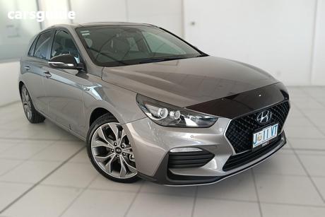 Silver 2021 Hyundai I30 Hatchback N Line Premium