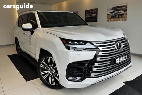 White 2025 Lexus LX600 Wagon Sports Luxury