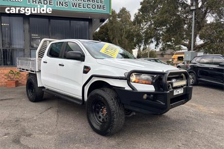 White 2017 Ford Ranger Crew Cab Chassis Xl 3.2 (4X4)
