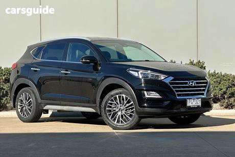 Black 2018 Hyundai Tucson Wagon Elite (Awd)
