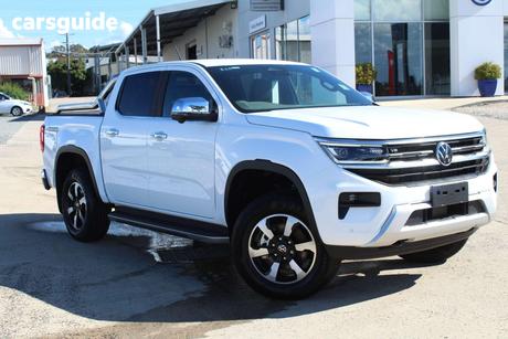 White 2025 Volkswagen Amarok Dual Cab Utility Style Tdi600 4Motion