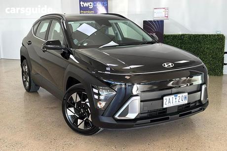 Black 2024 Hyundai Kona Wagon Hybrid