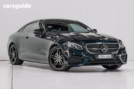 Green 2019 Mercedes-Benz E220 Coupe D