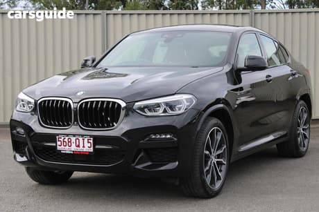 Black 2020 BMW X4 Coupe Xdrive30I M Sport