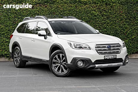 White 2015 Subaru Outback Wagon 2.5I