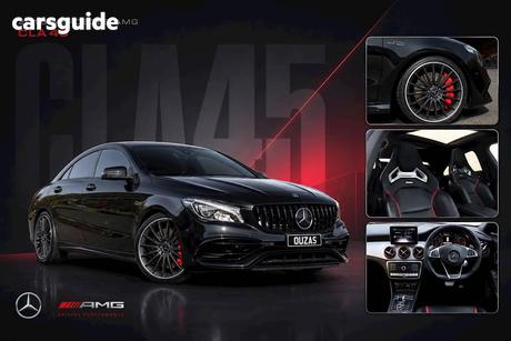 Black 2018 Mercedes-Benz CLA45 Coupe 4Matic