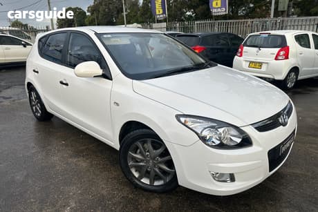 White 2012 Hyundai I30 Hatch SX