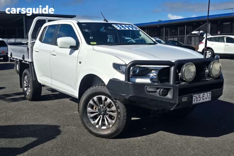 White 2022 Mazda BT-50 Dual Cab Chassis Xt (4X4)