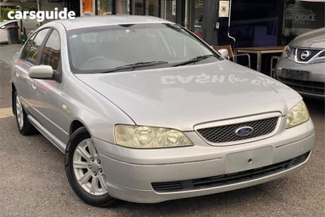 Silver 2004 Ford Falcon Sedan Futura