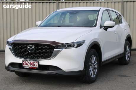 White 2023 Mazda CX-5 Wagon G25 Maxx Sport (Fwd)