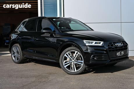 Black 2018 Audi Q5 Wagon 2.0 Tdi Quattro Sport