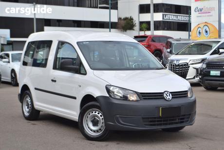White 2015 Volkswagen Caddy Commercial TDI250 F