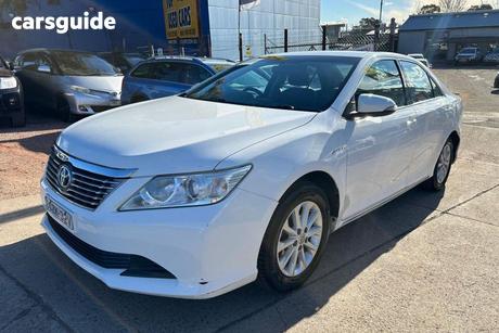 White 2013 Toyota Aurion Sedan At-X