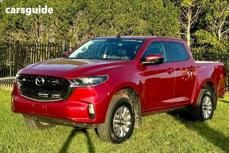 Red 2020 Mazda BT-50 Dual Cab Pick-up Xt (4X4)