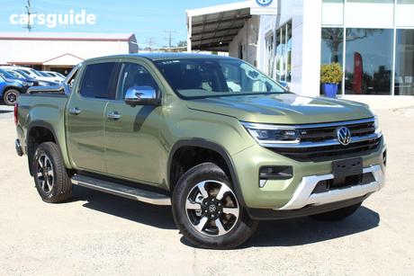 Green 2025 Volkswagen Amarok Dual Cab Utility Style Tdi600 4Motion