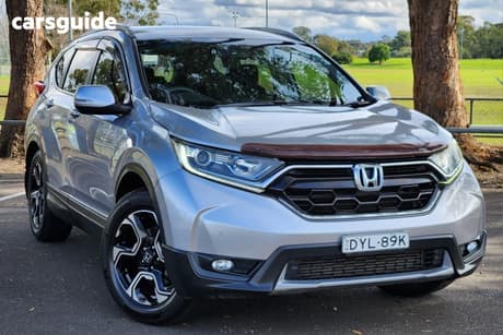 Silver 2018 Honda CR-V Wagon +Sport (2Wd)