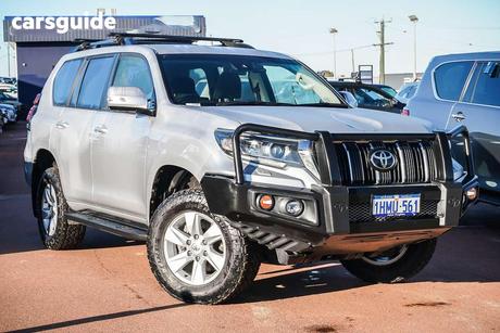 Silver 2022 Toyota Landcruiser Prado Wagon Gxl