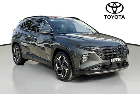 Grey 2021 Hyundai Tucson Wagon Highlander (Awd)