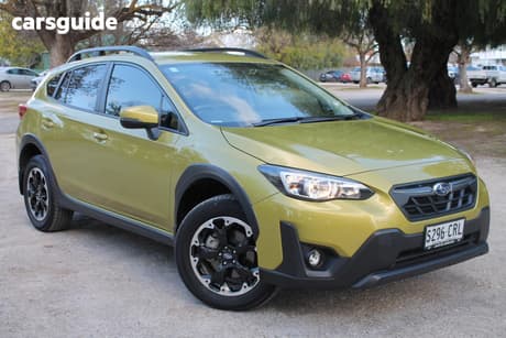 Yellow 2022 Subaru XV Wagon 2.0I-L Awd