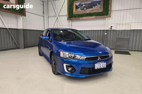 Blue 2016 Mitsubishi Lancer Sedan Es Sport