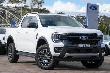 White 2025 Ford Ranger Double Cab Pick Up Wildtrak X 2.0 (4X4)