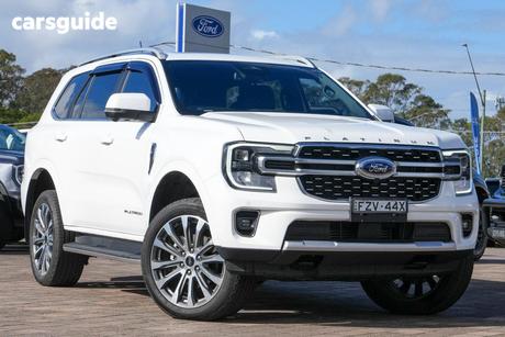 White 2025 Ford Everest Wagon Platinum (4Wd)