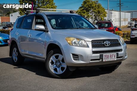 Silver 2010 Toyota RAV4 Wagon Cv (4X4)