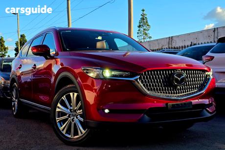 Red 2022 Mazda CX-8 Wagon Asaki Le (Awd)