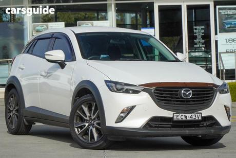 White 2016 Mazda CX-3 Wagon S Touring (Fwd)